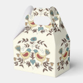 Pennsylvania Nederlands Amish Hex teken vogel amer Bedankdoosjes (Voorkant Zijde)