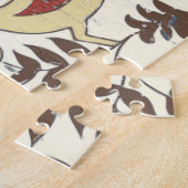 Pennsylvania Nederlands Amish Hex teken vogel amer Legpuzzel (Zijkant)