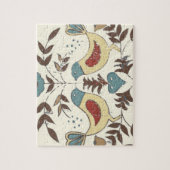 Pennsylvania Nederlands Amish Hex teken vogel amer Legpuzzel (Verticaal)