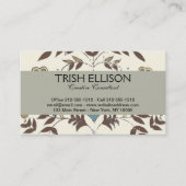 Pennsylvania Nederlands Amish Hex teken vogel amer Visitekaartje (Voorkant)