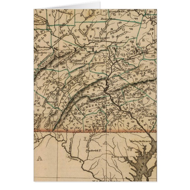Pennsylvania, New Jersey (Voorkant)