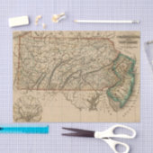 Pennsylvania, New Jersey Tissuepapier (Craft)