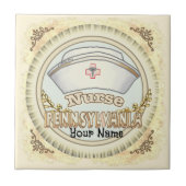 Pennsylvania Nurse Tegeltje (Voorkant)
