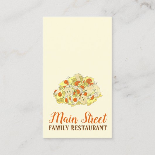 Pennsylvania PA Dutch Amish Food Chicken Pot Pie Visitekaartje (Voorkant)