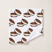 Pennsylvania PA Dutch Maine Chocolate Whoopie Pie Bad Handdoek (Wasdoekje)