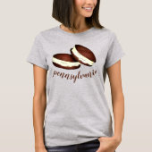 Pennsylvania PA Dutch Whoopie Pies Foodie Dessert T-shirt (Voorkant)