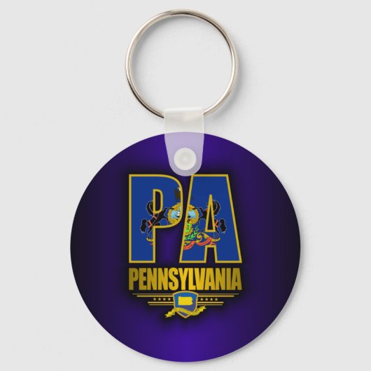 Pennsylvania (PA) Sleutelhanger (Voorkant)