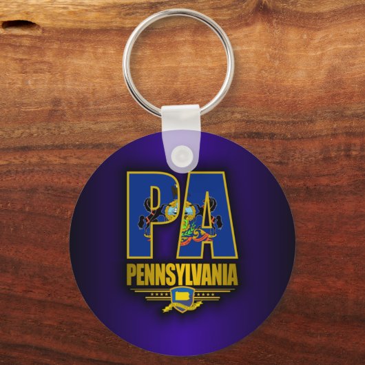 Pennsylvania (PA) Sleutelhanger (Voorkant)