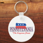 Pennsylvania Patriotic Sleutelhanger (Voorkant)