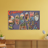 Pennsylvania - Pocono Mountians 2 Canvas Afdruk (Insitu (Woonkamer))