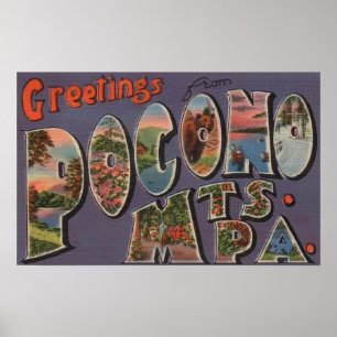 Pennsylvania - Pocono Mountians 2 Poster