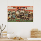 Pennsylvania - Pocono Mountians Poster (Keuken)