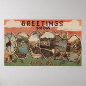 Pennsylvania - Pocono Mountians Poster (Voorkant)