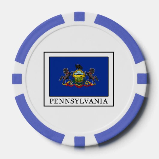 Pennsylvania Poker Chips (Voorkant)