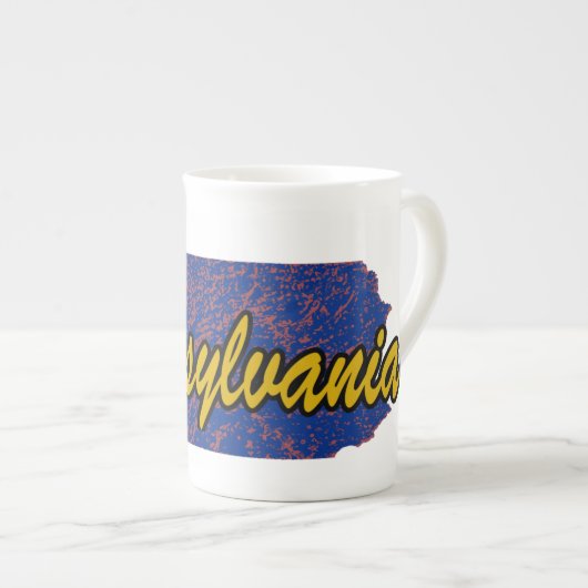 Pennsylvania Porselein Kop (Voorkant rechts)