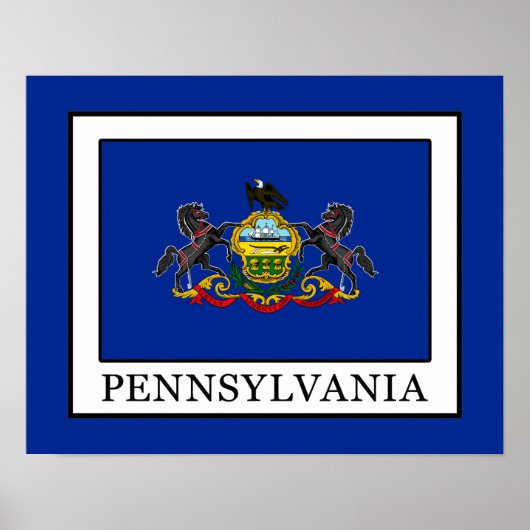 Pennsylvania Poster (Voorkant)
