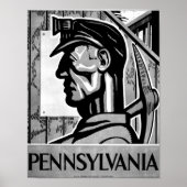 Pennsylvania Poster WPA 1938 Poster (Voorkant)