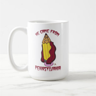 Pennsylvania Potlood Vampier Cheeky Humor Koffiemok