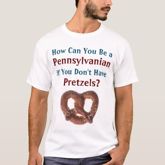 Pennsylvania Pretzels T-shirt (Voorkant)