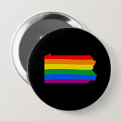 PENNSYLVANIA PRIDE -.png Ronde Button 4,0 Cm (Voorkant /achterkant)