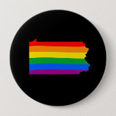 PENNSYLVANIA PRIDE -.png Ronde Button 4,0 Cm (Voorkant)