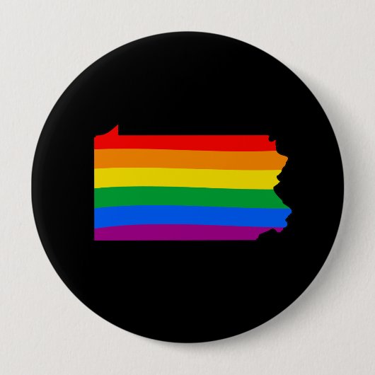 PENNSYLVANIA PRIDE -.png Ronde Button 4,0 Cm (Voorkant)