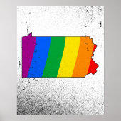 PENNSYLVANIA PRIDE POSTER (Voorkant)