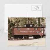Pennsylvania Rail Road Briefkaart (Voorkant / Achterkant)