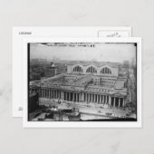Pennsylvania Rail Road Station NY Vintage Briefkaart (Voorkant / Achterkant)