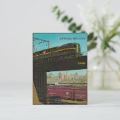 Pennsylvania Railroad Annual Report 1960 Briefkaar Briefkaart (Staand voorkant)