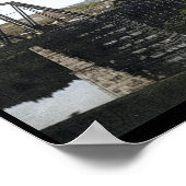 Pennsylvania Railroad bridge Mont Clare PA Poster (Hoek)