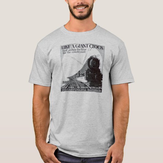 Pennsylvania Railroad Broadway Limited 1929 T-shirt (Voorkant)