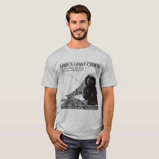 Pennsylvania Railroad Broadway Limited 1929  T-shirt (Voorkant volledig)