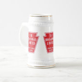 Pennsylvania Railroad Broadway Limited Bierpul (Voorkant links)