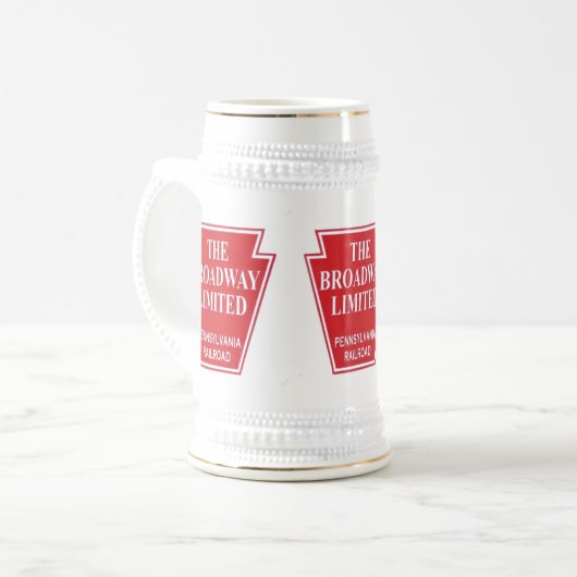 Pennsylvania Railroad Broadway Limited Bierpul (Voorkant links)