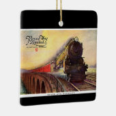 Pennsylvania Railroad Broadway Limited Keramisch Ornament (Rechts)