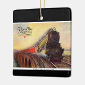 Pennsylvania Railroad Broadway Limited Keramisch Ornament (Links)