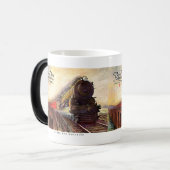 Pennsylvania Railroad Broadway Limited Magische Mok (Voorkant links)