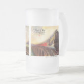 Pennsylvania Railroad Broadway Limited Matglas Bierpul (Voorkant rechts)