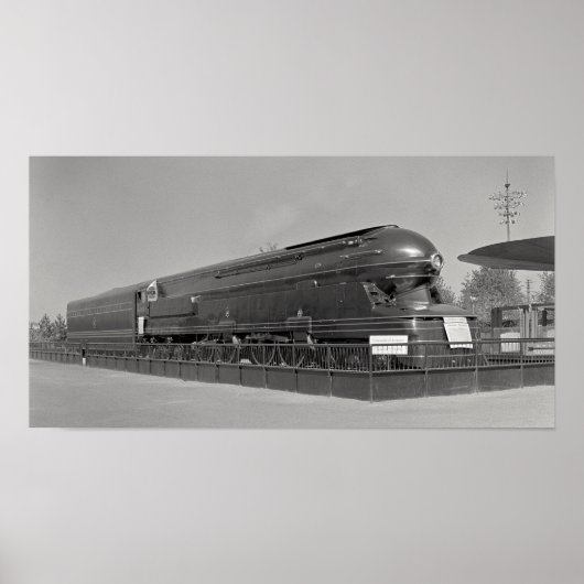 Pennsylvania Railroad Class S1 Locomotive - 1939 Poster (Voorkant)
