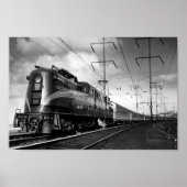 Pennsylvania Railroad Congressional Poster (Voorkant)