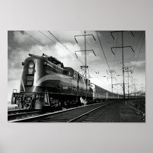 Pennsylvania Railroad Congressional Poster (Voorkant)