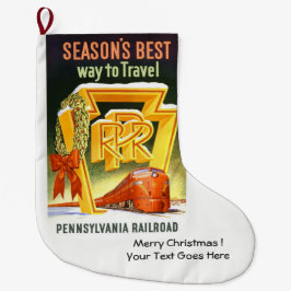 Pennsylvania Railroad, de beste manier om te reize Grote Kerstsok
