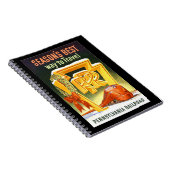 Pennsylvania Railroad, de beste manier om te reize Notitieboek (Rechterzijde)