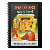 Pennsylvania Railroad, de beste manier om te reize Notitieboek (Voorkant)