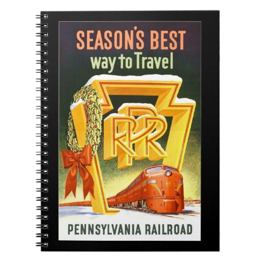 Pennsylvania Railroad, de beste manier om te reize Notitieboek (Voorkant)