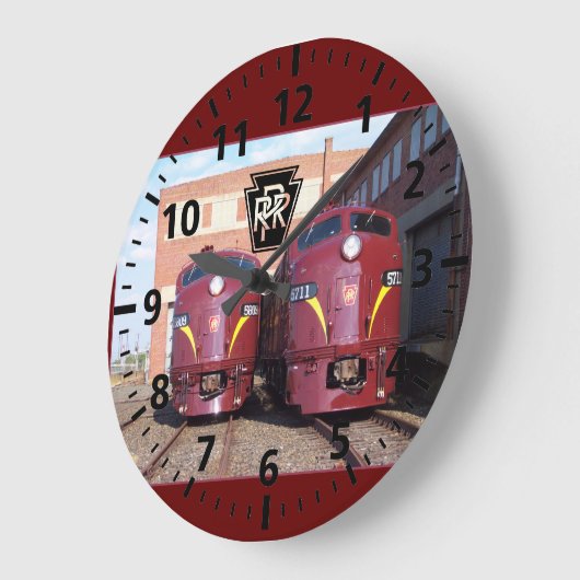 Pennsylvania Railroad E-8a,s Grote Klok (Hoek)