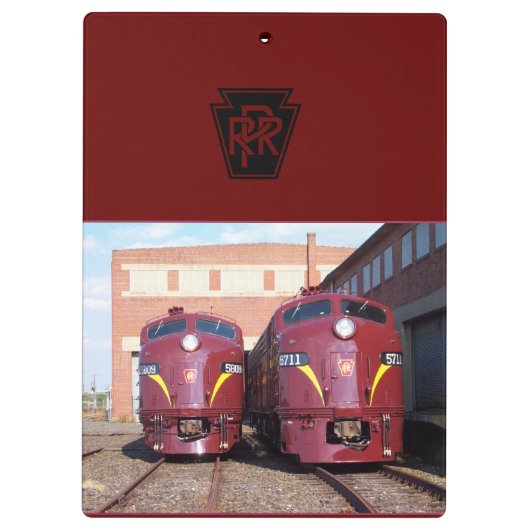 Pennsylvania Railroad E-8a,s Klembord (Achterkant)