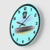 Pennsylvania Railroad GG-1 #4800 Side View Grote Klok (Hoek)