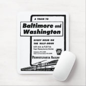 Pennsylvania Railroad Hourly Trains 1948 Muismat (Met muis)